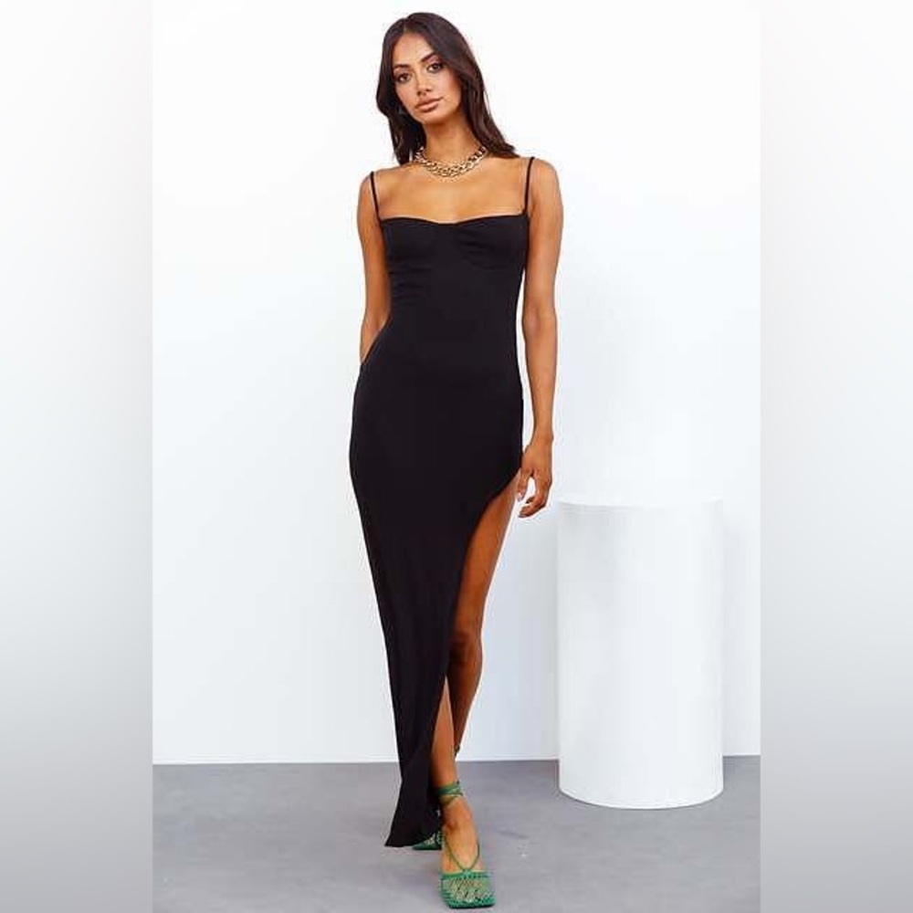Hello Molly Black Dress - Picture 4 of 4
